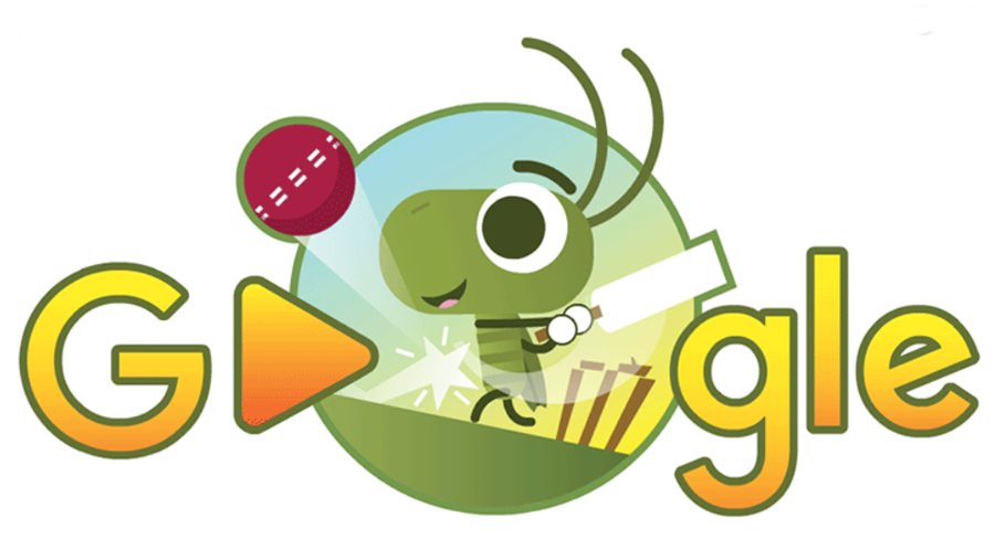 google doodle games cricket